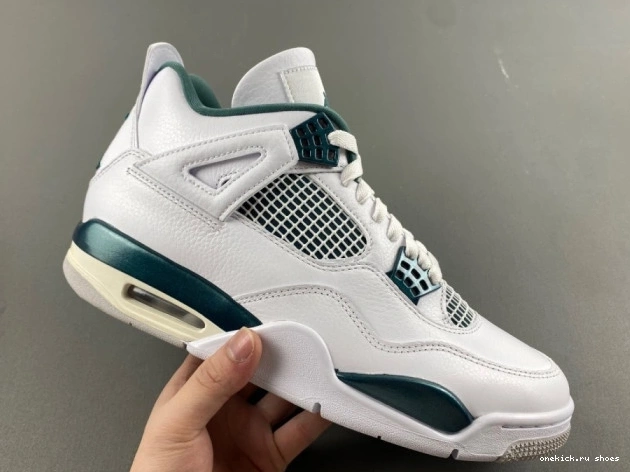 Rep Oxidized Green Jordan Air 4 0701